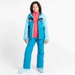 Dare 2b Childrens/Kids Remarkable II Printed Ski Jacket (River Blue/Fjord) -Ski Sale Store k7f190ac989e231d70b27f57aa1fa44ea