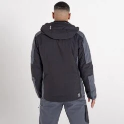 Dare 2b Mens Intermit III Ski Jacket (Black/Ebony Grey) -Ski Sale Store k820dccdb89781e022581585a5621da8a