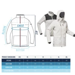 Women's 3-in-1 Durable Snowboard Jacket - SNB 900 -Ski Sale Store k8587841db95d6f624c908911d77977c1