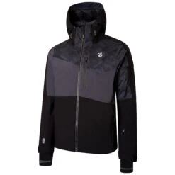 Dare 2b Mens The Jenson Button Edit Supernova Ski Jacket (Black/Ebony Grey) -Ski Sale Store k874805ff1f2a90a5e382f1d4a1181fac