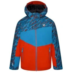 Dare 2b Childrens/Kids Humour II Abstract Ski Jacket (Fjord Blue/Fjord)