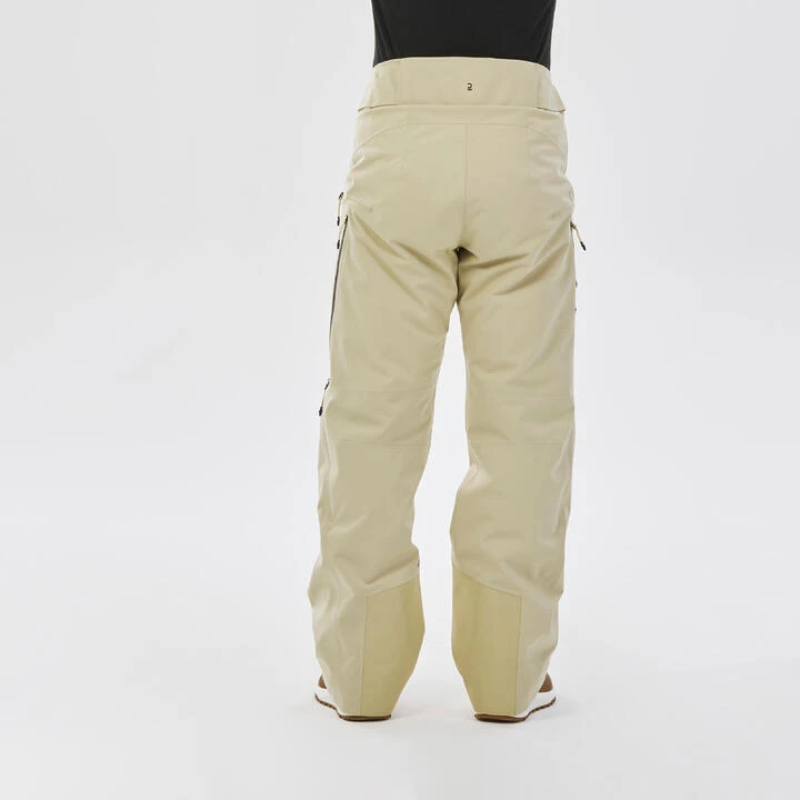 WEDZE Refurbished Mens Ski Trousers -Beige 6 WEDZE Refurbished Mens Ski Trousers -Beige - Image 6