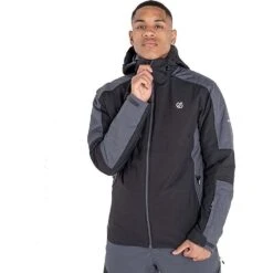 Dare 2b Mens Intermit III Ski Jacket (Black/Ebony Grey) -Ski Sale Store k918ac925808d8ba5bc27fe78d8d5ff83