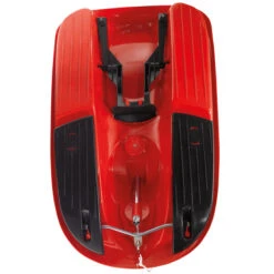 Hamax Kids’ Sledge With Brake And Steering Wheel Snow Formel Red -Ski Sale Store k94192ec354cea2557cff687afa99aadc