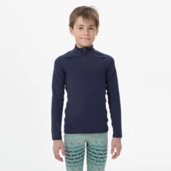 WEDZE Kids’ Ski Base Layer Top - BL 500 1/2 Zip -Ski Sale Store k943d41039cb8cf9c46e8c1f6790a464e