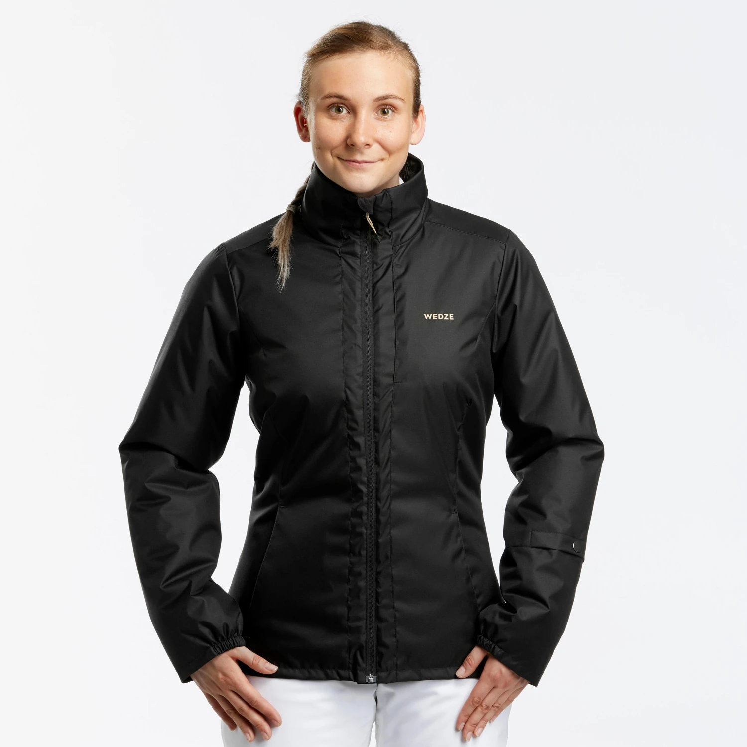 WEDZE WOMEN'S SKI JACKET 100 4 WEDZE WOMEN'S SKI JACKET 100 - Image 4
