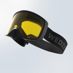 WEDZE KIDS’ AND ADULT SKIING AND SNOWBOARDING GOGGLES BAD WEATHER - G 100 S1
