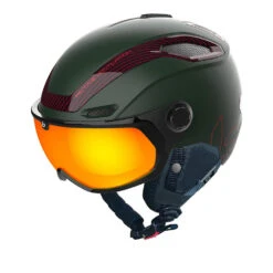 BOLLE V-LINE CARBON ADULT VISOR SNOW HELMET