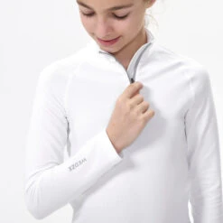 WEDZE Kids’ Ski Base Layer Top - BL 500 1/2 Zip -Ski Sale Store ka47064ffb4d904aa1692876d24ddd2f4