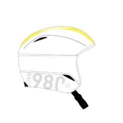 WEDZE Kids’ FIS Competition Ski Helmet With Chin Guard - White -Ski Sale Store ka6214c2efdde582b98f429fa45906883