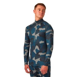 Bodyfit Limited Edition Zip Neck Forest Geo Camo -Ski Sale Store ka6919b3123d5929a6b611dec2c400981