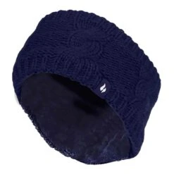 Ladies Cable Knitted Fleece Lined Thermal Winter Ear Warmer Headband -Ski Sale Store ka6cbc15e4500c297ea1218a870effe2a