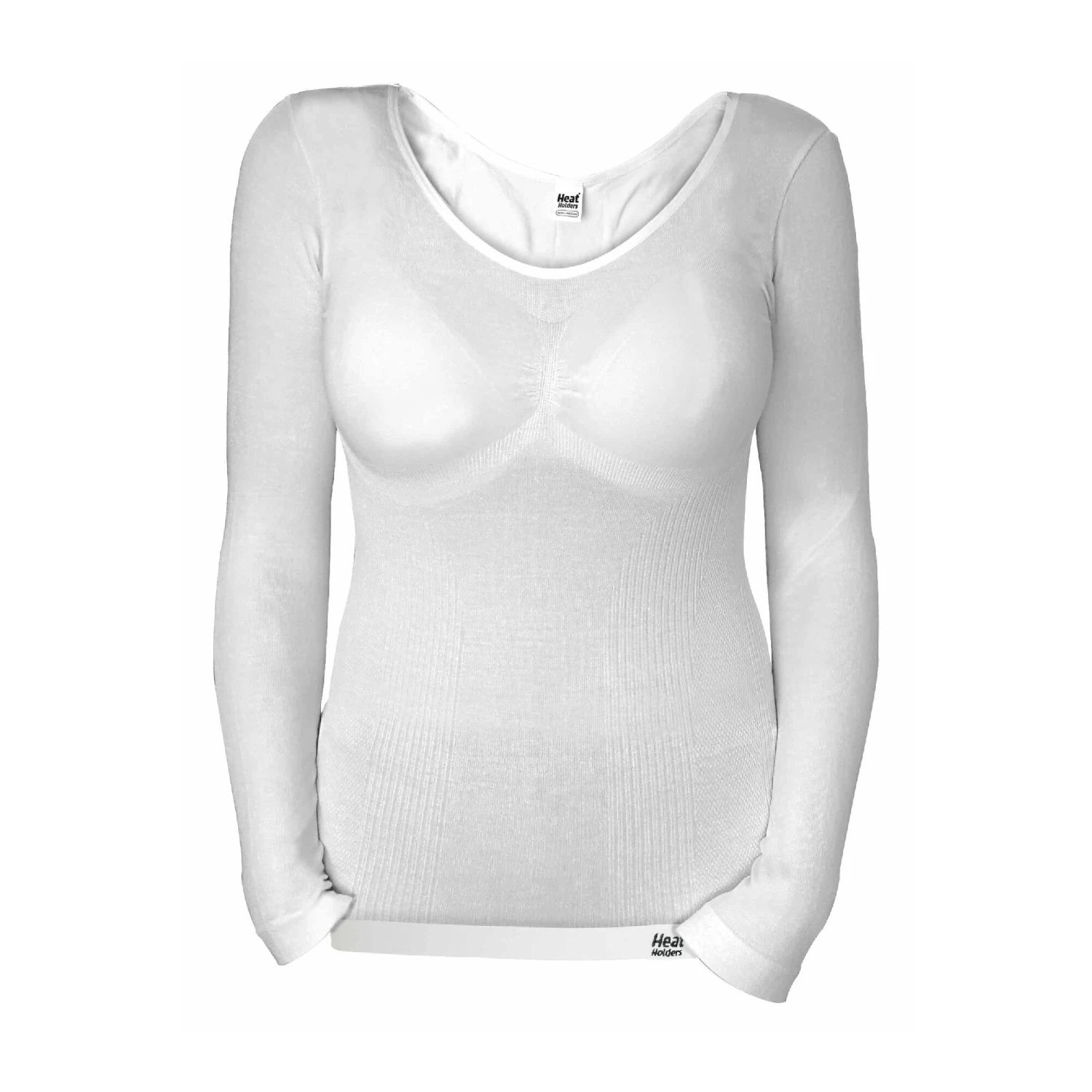 Ladies Cotton Winter Thermal Underwear Long Sleeve Top Vest 1 Ladies Cotton Winter Thermal Underwear Long Sleeve Top Vest