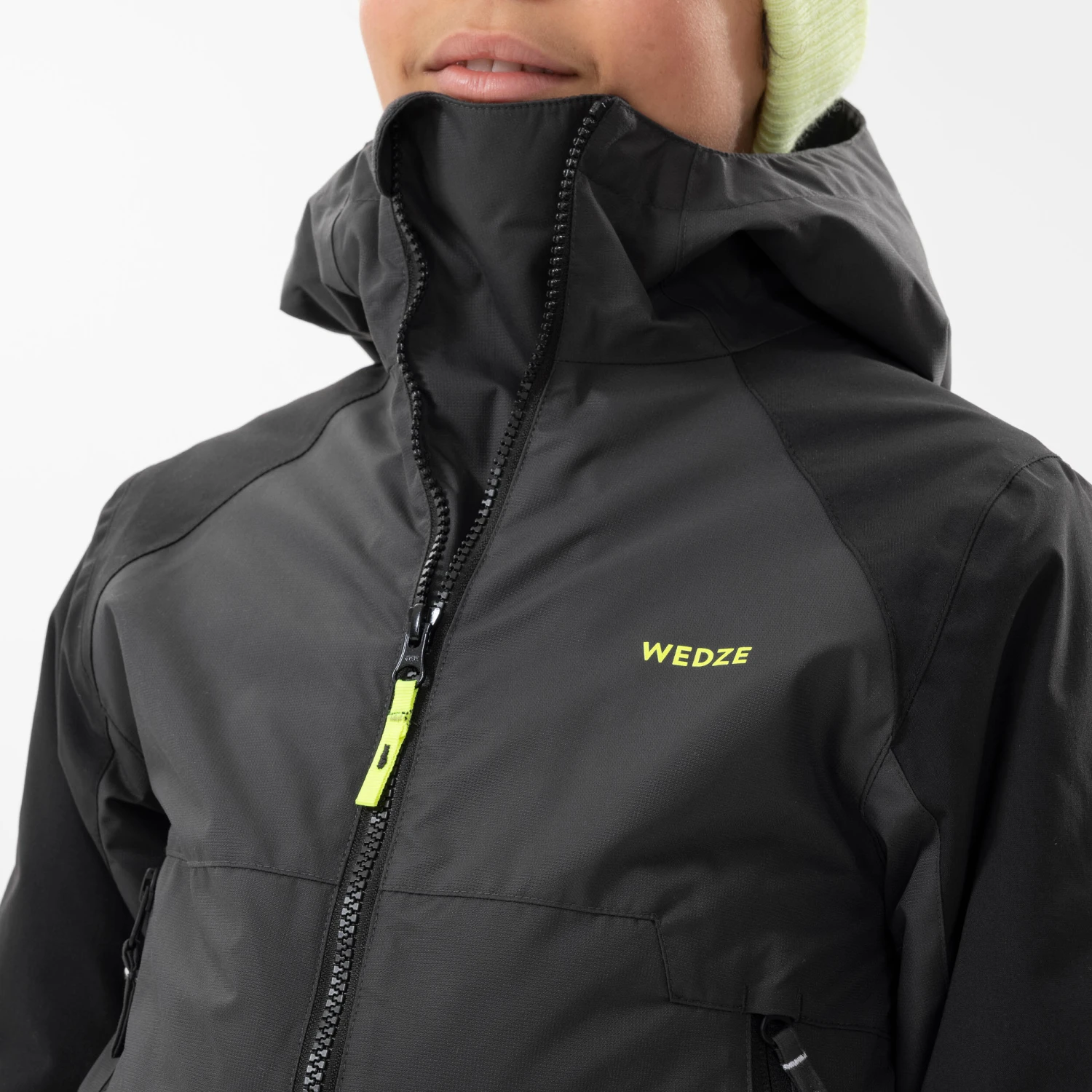 WEDZE KIDS’ WARM AND WATERPROOF SKI SUIT 500 GREY 8 WEDZE KIDS’ WARM AND WATERPROOF SKI SUIT 500 GREY - Image 8