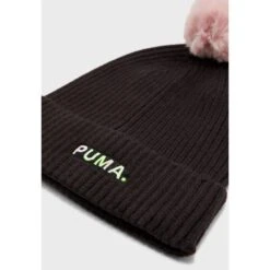 Puma Womens/Ladies Shift Beanie (Black/Rose Pink) -Ski Sale Store kaab6da7a309b53c2146ef595769980a7