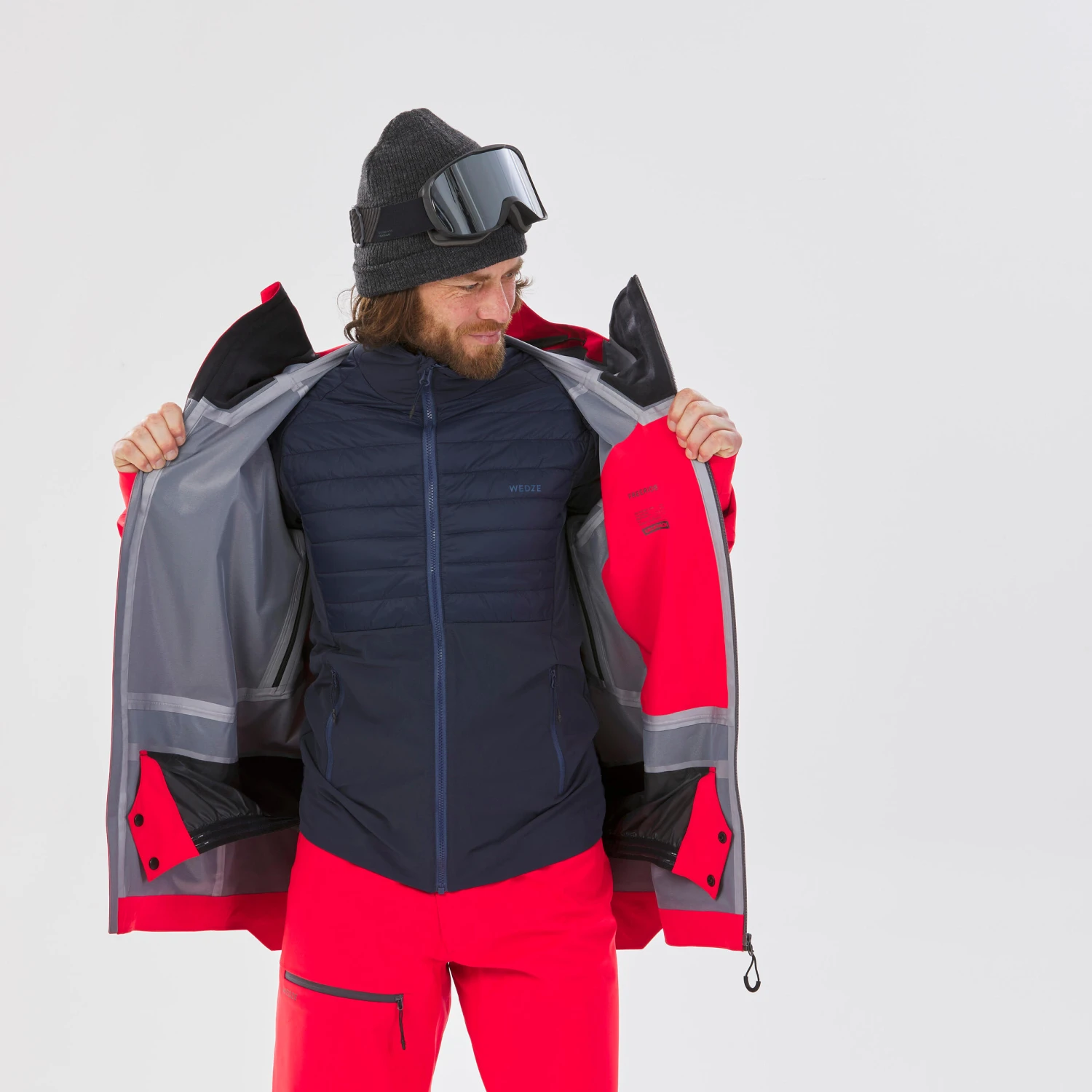 WEDZE MEN'S SKI JACKET - FR PATROL 6 WEDZE MEN'S SKI JACKET - FR PATROL - Image 6