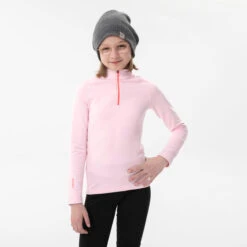 WEDZE Kids’ Ski Base Layer Top - BL 500 1/2 Zip -Ski Sale Store kb02acdd98b87dbafdad19506c5ef257b