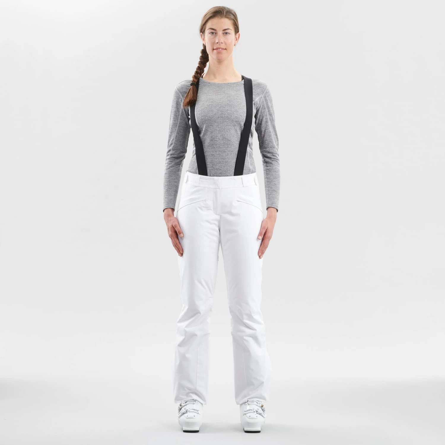 WEDZE Women's Warm Ski Trousers 580 4 WEDZE Women's Warm Ski Trousers 580 - Image 4