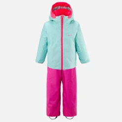 WEDZE KIDS' WARM AND WATERPROOF SKI JACKET 500 PULL'N FIT RED / NAVY -Ski Sale Store kb6a6bc44aaf038a589ea67a2671fb39d