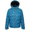 Dare 2b Boys All About Camo Ski Jacket (Fjord Blue)