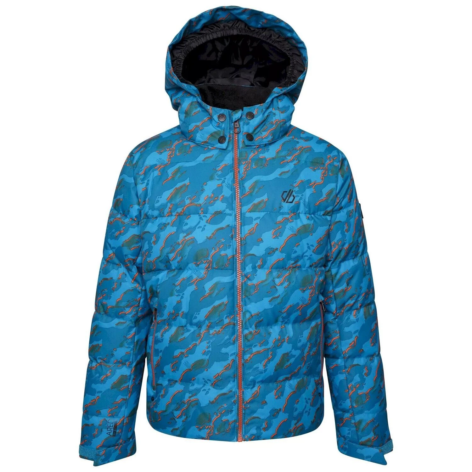 Dare 2b Boys All About Camo Ski Jacket (Fjord Blue) 1 Dare 2b Boys All About Camo Ski Jacket (Fjord Blue)