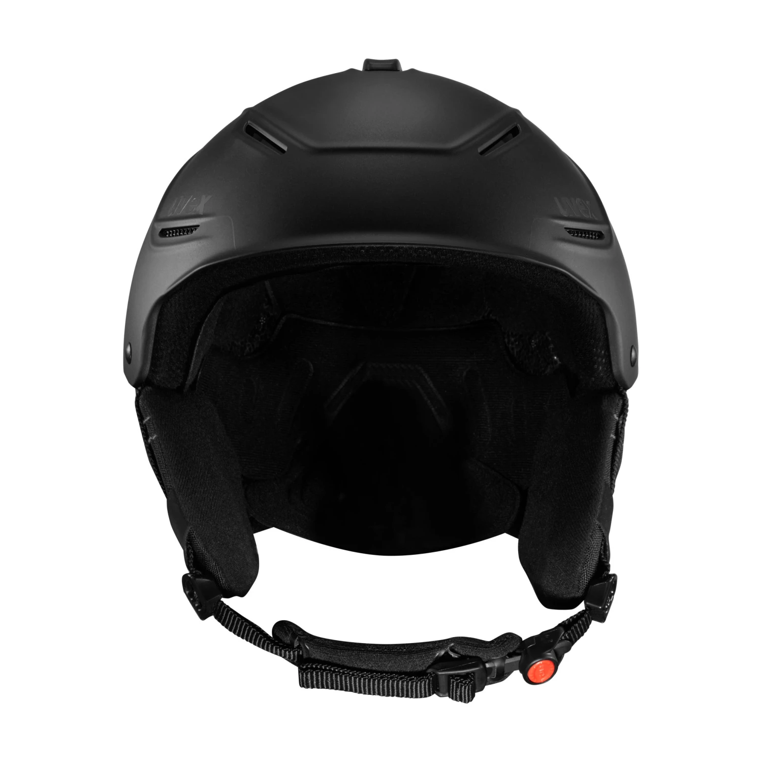 Adult D-Ski Helmet Uvex P1US 2.0 - Black 2 Adult D-Ski Helmet Uvex P1US 2.0 - Black - Image 2