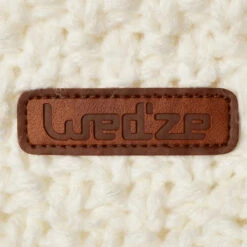 WEDZE ADULT PERUVIAN SKI HAT TIMELESS WHITE -Ski Sale Store kbe610c127afc9916f867b5975966fb42