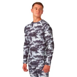 Bodyfit Limited Edition Crewneck Forest Geo Camo -Ski Sale Store kc361aa681f468c71512121af71a37f06