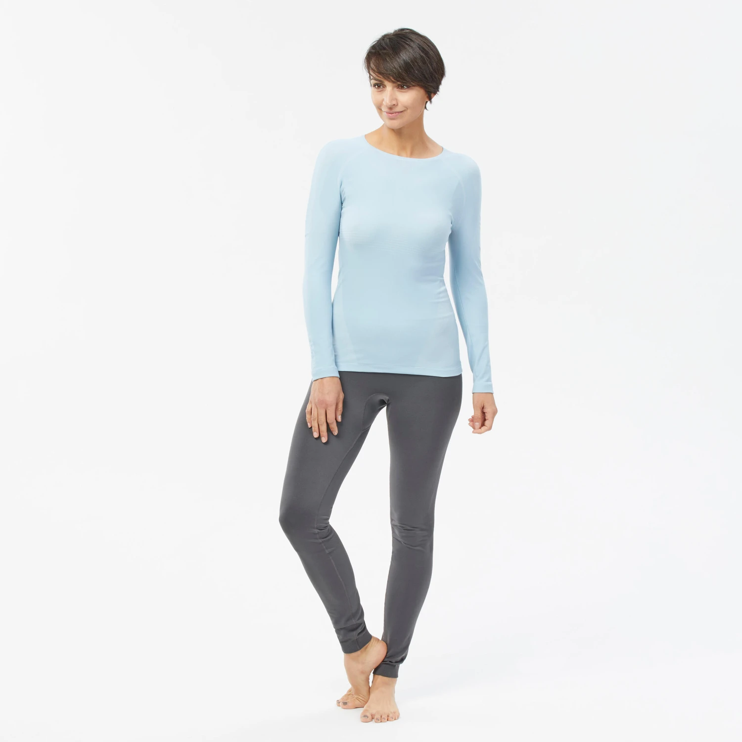 WEDZE Women’s Ski Base Layer BL 980 Seamless Ultra 3 WEDZE Women’s Ski Base Layer BL 980 Seamless Ultra - Image 3