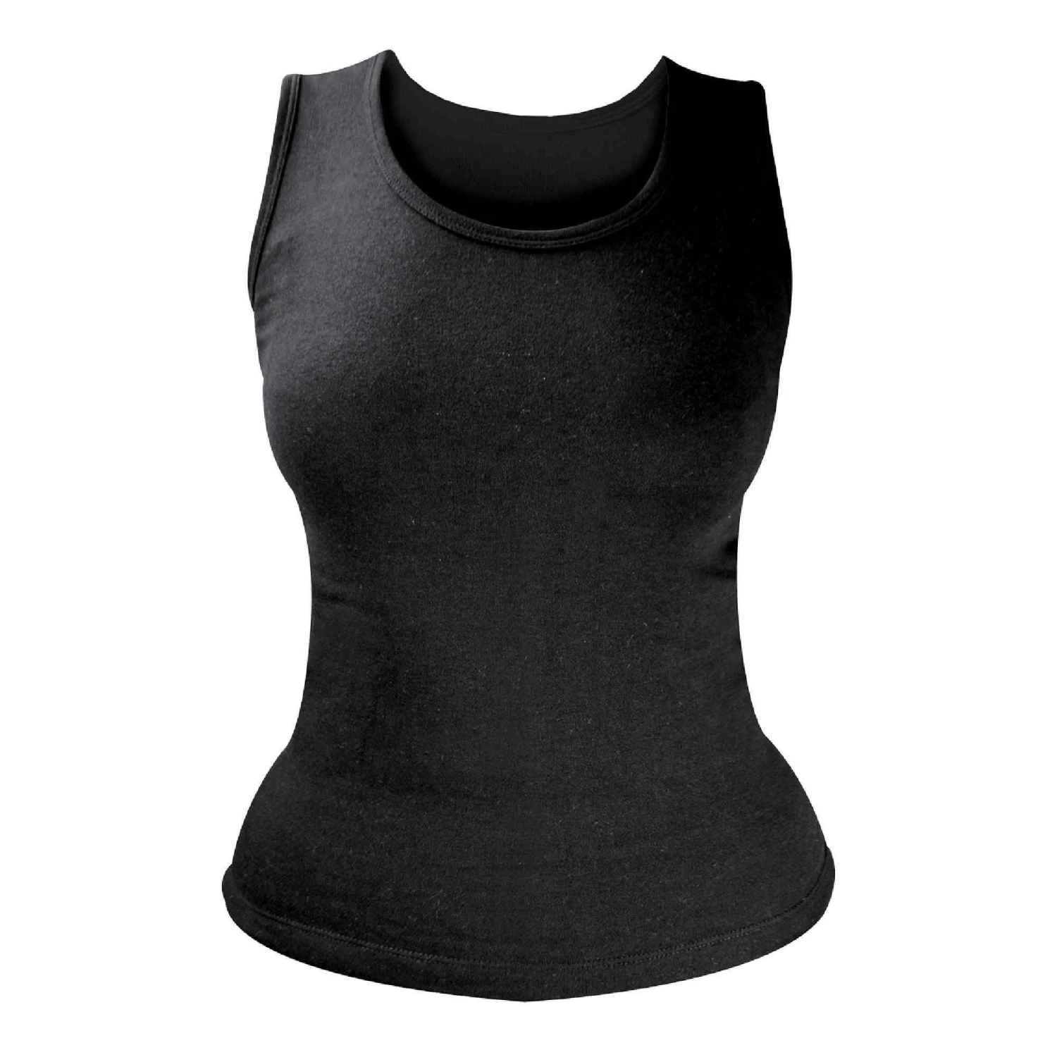 Ladies Cotton Winter Thermal Underwear Sleeveless Top Vest 1 Ladies Cotton Winter Thermal Underwear Sleeveless Top Vest