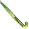 Mercian Genesis W1 Junior Wood Hockey Stick, Yellow/Black/Green
