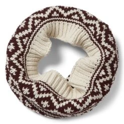 Craghoppers Fairisle Snood (Blue Navy/Calicio Cream) -Ski Sale Store kcc1948c4fa0b6fd15dd2ce49b5a32cad