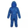 Regatta Childrens/Kids Penrose Dinosaur Puddle Suit (Nautical Blue)