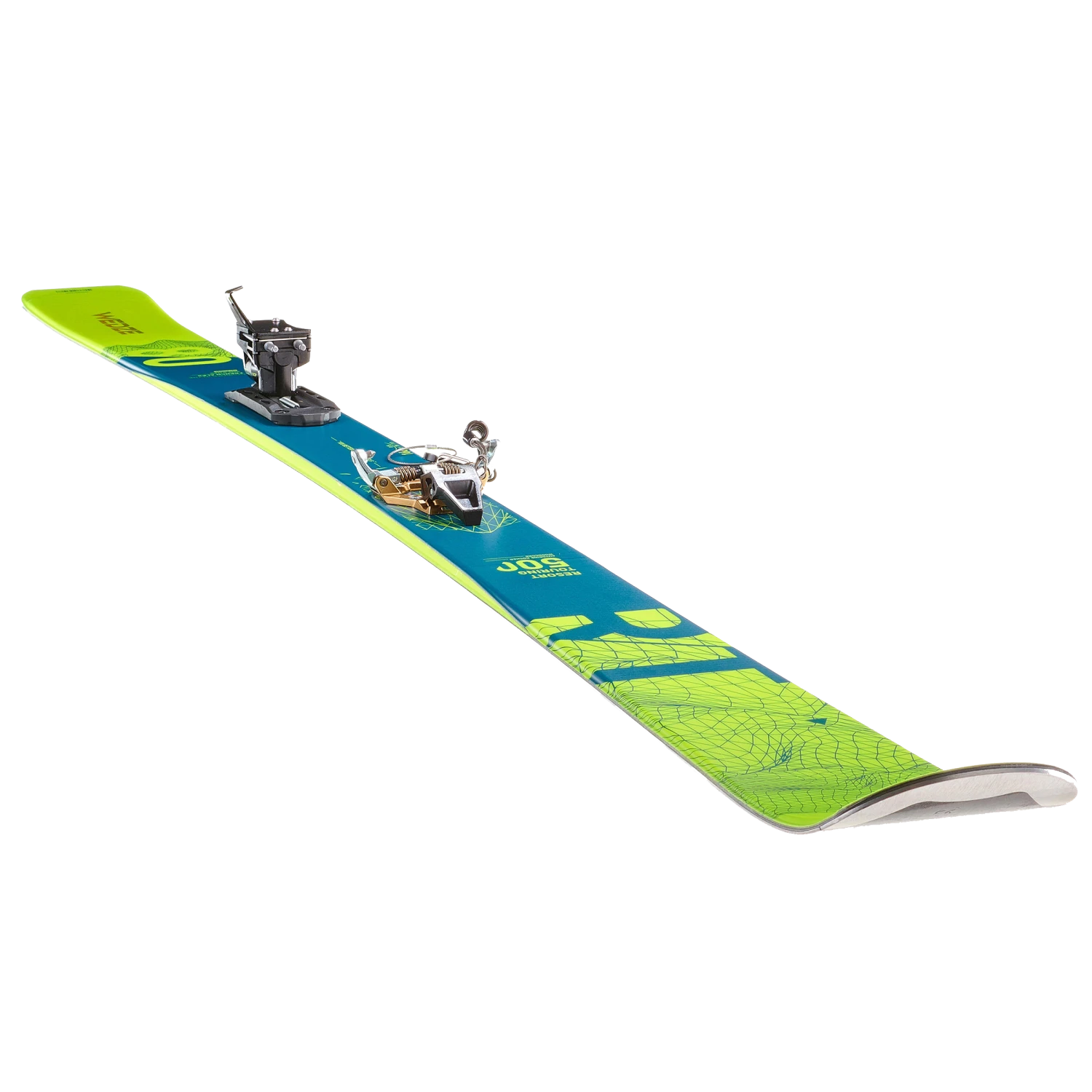 WEDZE Ski Touring Skis + Bindings + Ski Skins Pack 2 WEDZE Ski Touring Skis + Bindings + Ski Skins Pack - Image 2