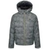 Dare 2b Boys All About Geometric Ski Jacket (Duck Green)