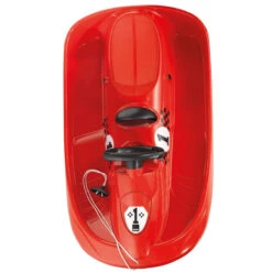 Hamax Kids’ Sledge With Brake And Steering Wheel Snow Formel Red -Ski Sale Store kdfbe820c75c5ed947d2da92833642b53