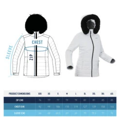 WEDZE Women's Mid-Length Warm Ski Jacket 100 31 WEDZE Women's Mid-Length Warm Ski Jacket 100 -Ski Sale Store ke0e8c64d605012a2d216513fb704483f
