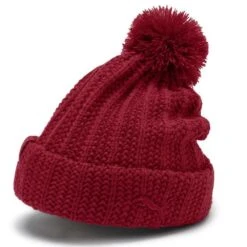 Puma Adults Unisex Beanie (Rhubarb)