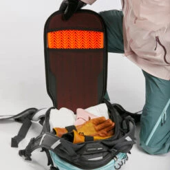 WEDZE SKI SNOWBOARD BACKPACK WITH BACK PROTECTOR - BP SKI FR500 DEFENSE M/S -Ski Sale Store ke46d491e44b362104ac38482953e7a7d