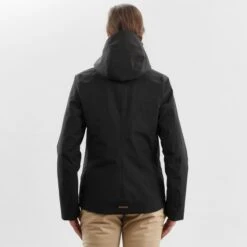 WEDZE REFURBISHED WOMENS WARM SKI JACKET - 500 - BLACK -Ski Sale Store kebe734f4b38d0a6d479a92210b7a28cd