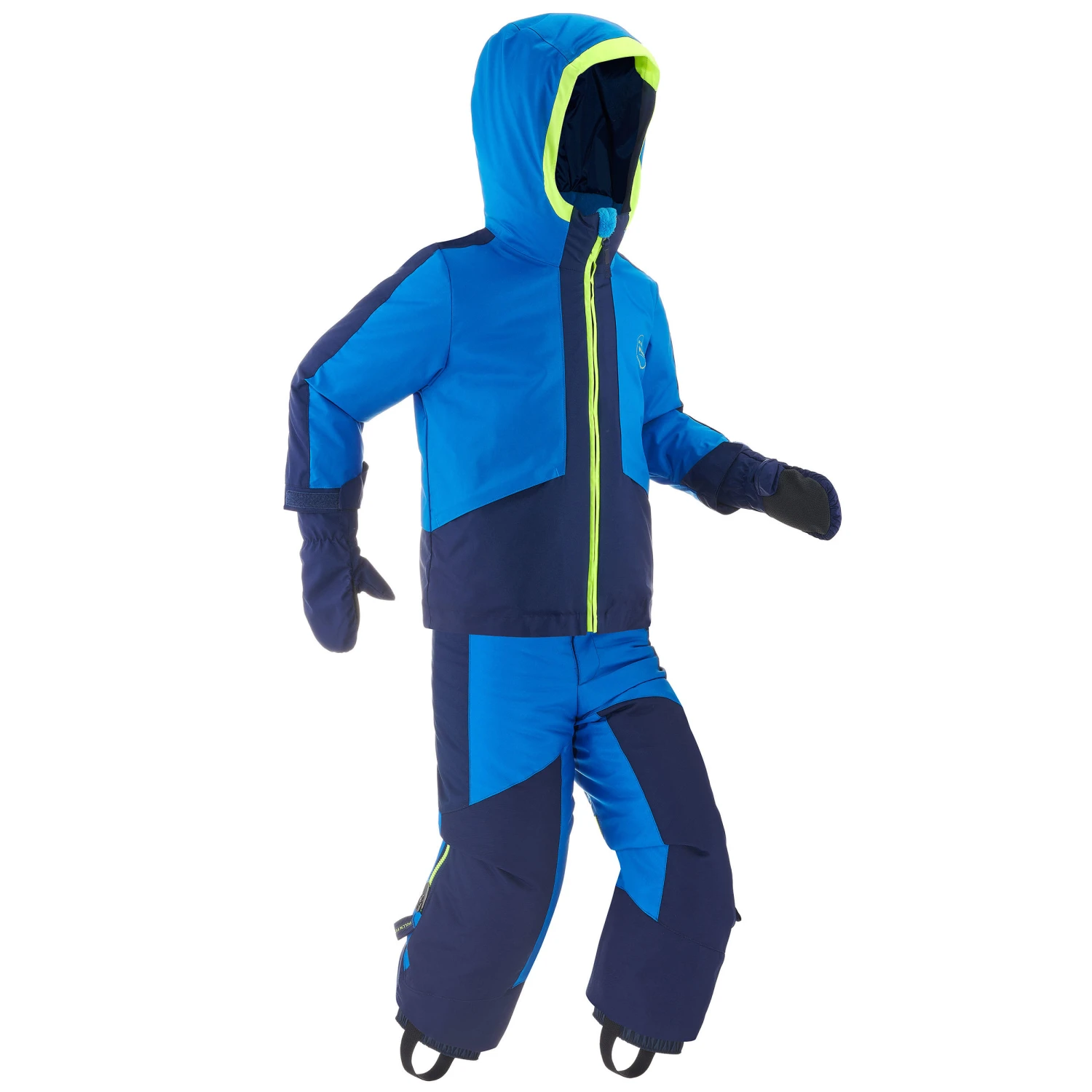 WEDZE Kids’ Warm And Waterproof Ski Suit 580 2 WEDZE Kids’ Warm And Waterproof Ski Suit 580 - Image 2