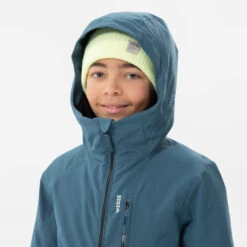 WEDZE Kids’ Warm And Waterproof Ski Jacket 550 -Ski Sale Store kef0715bd49f471ddbc638726883e5c24