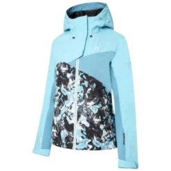 Dare 2b Womens/Ladies Determined Printed Insulated Waterproof Ski Jacket (River -Ski Sale Store kf266d51a7c9a7b1ca08466360fcdffec